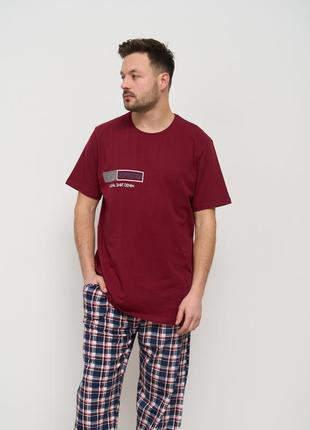 Чоловічі комплекти для дому: футболка і штани 939286 фото