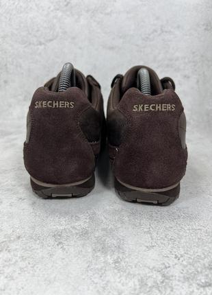 Кросівки замшеві skechers5 фото