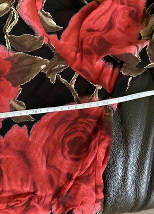 Трояндова асиметрична напівпрозора блуза8 фото