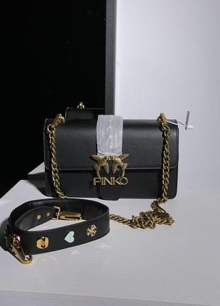 Pinko love classic icon simply black