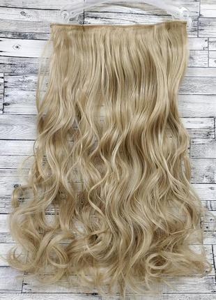 6230-востри хвилясті блонд 24/613 волосся на шпильках термостійке потиличне пасмо