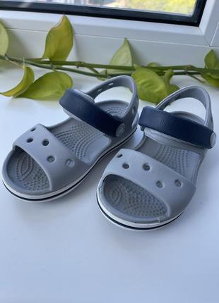 Крокси сандалі босоніжки crocs для хлопчика / дівчинки7 фото