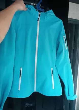Термокуртка/ ветровка на флисе 40 размер м-l