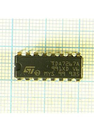 Лот: 1 × 120.00 ₴ = 120 ₴ tda7267a dip16 5...18v 1×3w 8ohm унч tda7267