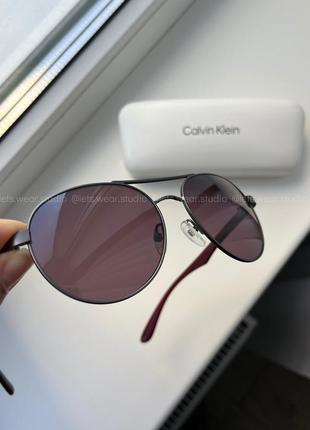 Оригінал з сша. нові сонцезахисні окуляри унісекс calvin klein7 фото