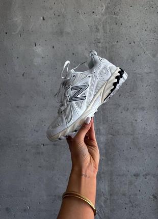 Жіночі кросівки new balance 610 white/cream/black.2 фото