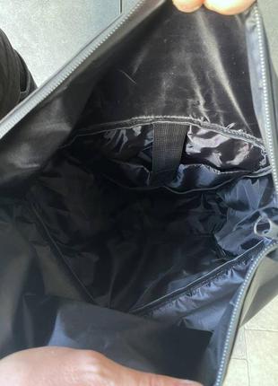 Акция! мужской, женский рюкзак ролл топ rolltop черный левов8 фото