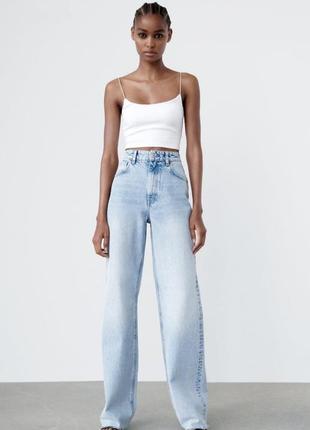 Тренд сезона zara wide leg2 фото