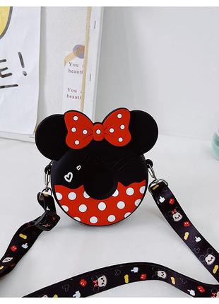 Дитяча сумочка силікон mickey mouse. дитяча силіконова сумка на плече 14*12*4