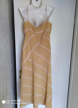 Платье комбинация из шелка dkny2 фото