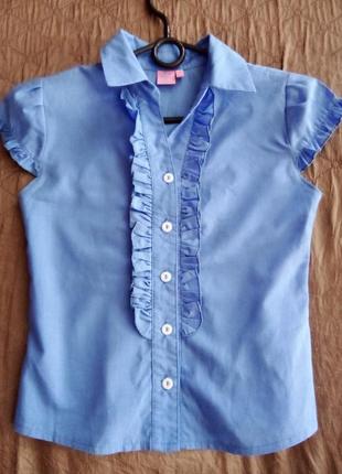 Блузка сорочка для девочки3 фото
