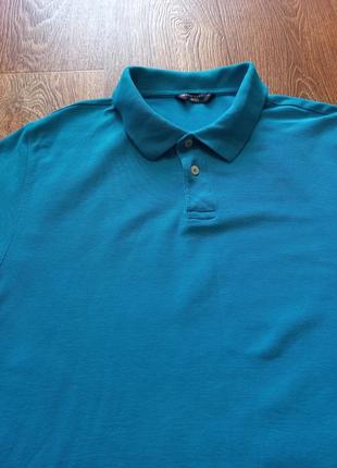 Мужская футболка с воротником . " blue harbour " . чоловіча футболка з воротником .5 фото