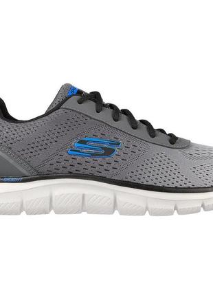 Чоловічі кросівки skechers track сірий 43 (232399 ccgy)