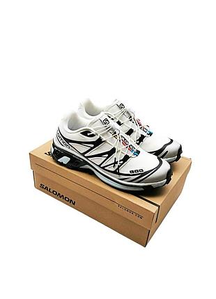 Чоловічі кросівки salomon xt 6 білі з блакитним