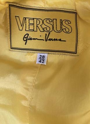 Винтажный пиджак versace versus оригинал8 фото