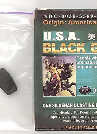Американское черное золото таблетка для потенции пробник