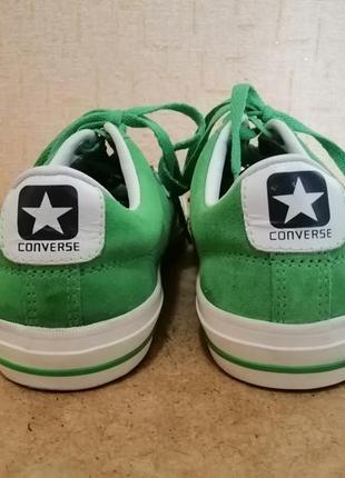 Кеди converse на стопу 26-26,5 см натуральна замша, стан нових7 фото