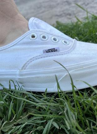 Кеди vans білі