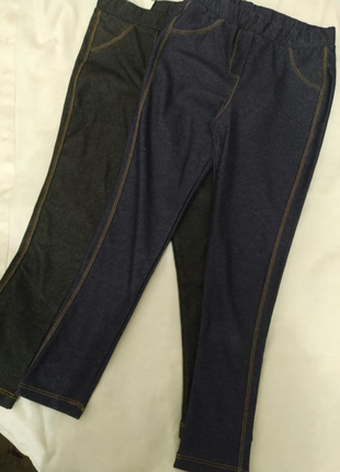 Джинсы, джеггинсы, лосины под джинсы, брюки(128,134,140,146)3 фото