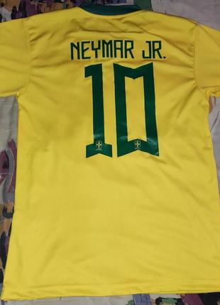 Футболка brasil national team, neymar jr4 фото