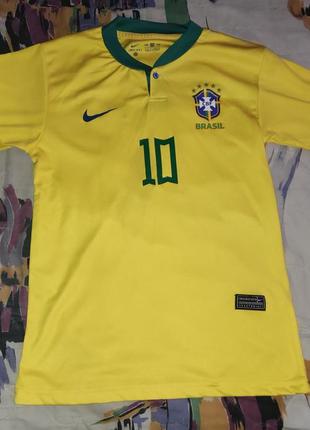Футболка brasil national team, neymar jr3 фото