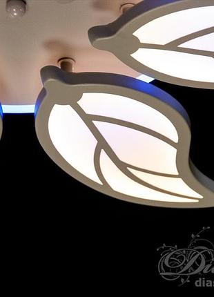 Світлодіодна люстра diasha 8028/6gr led 3color dimmer