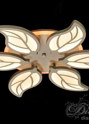 Світлодіодна люстра diasha 8028/6gr led 3color dimmer