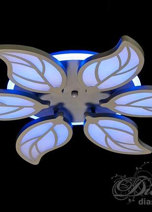 Світлодіодна люстра diasha 8028/6gr led 3color dimmer