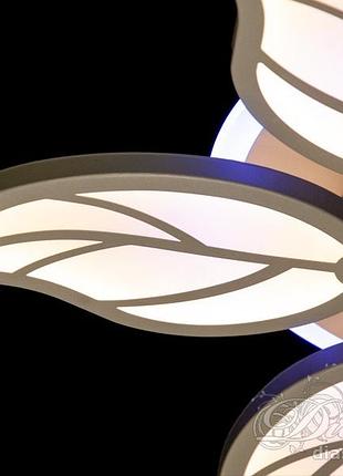 Світлодіодна люстра diasha 8028/6gr led 3color dimmer