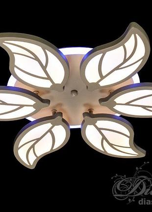 Світлодіодна люстра diasha 8028/6gr led 3color dimmer