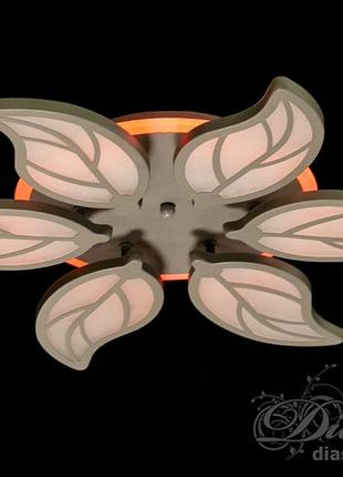 Світлодіодна люстра diasha 8028/6gr led 3color dimmer