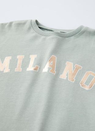 Светр реглан лонгслів дитячий zara 3