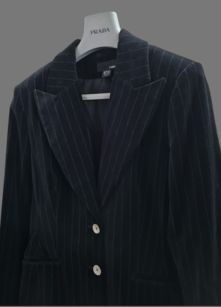 Піджак велюровий у смужку