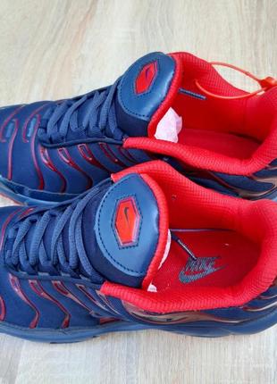 Nike tn plus синие с красным8 фото