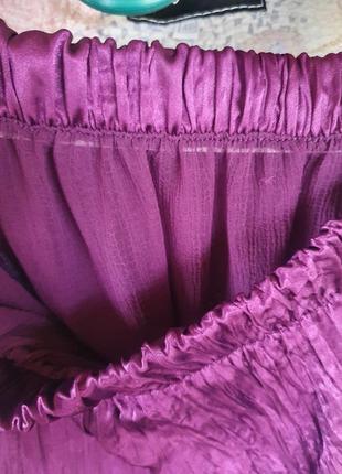 Атласная юбка жатка katrina3 фото