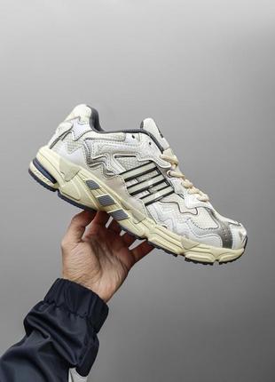 Мужские брендовые кроссовки adidas x bad bunny response beige silver4 фото