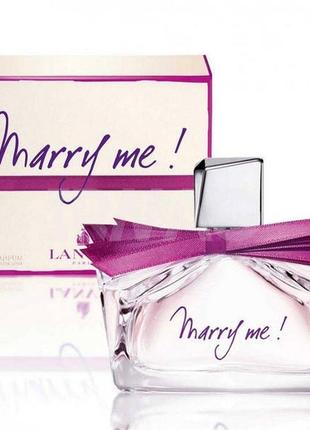 Женская парфюмированная вода lanvin marry me! (ланвин мэрри ми!) 75 мл