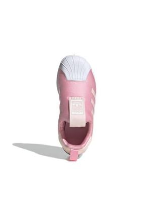 Adidas superstar 360 j light pink pink-tint cloud-white кроссовки 342 фото