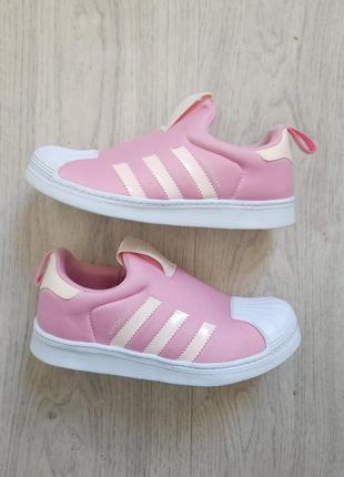 Adidas superstar 360 j light pink pink-tint cloud-white кроссовки 346 фото