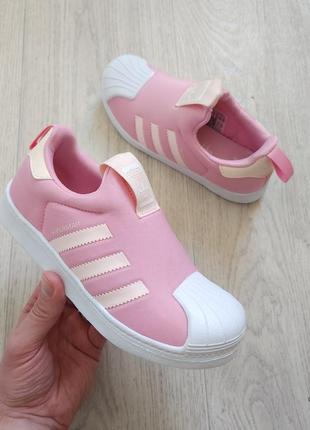 Adidas superstar 360 j light pink pink-tint cloud-white кроссовки 343 фото