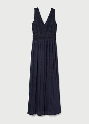 Длинное макси платье с кружевом в пол h&m, микро-нюанс!