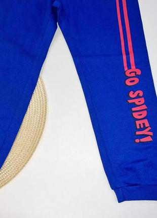 Спортивные штаны двунитка spider 100% хлопок/60 размер: 5-6 лет4 фото
