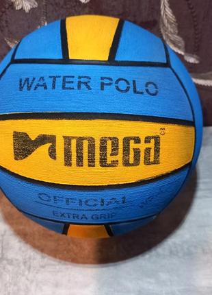 М'яч для водного полу water polo mega оригінал7 фото