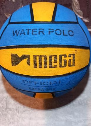 М'яч для водного полу water polo mega оригінал8 фото