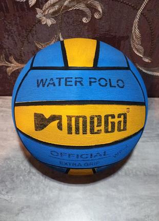 М'яч для водного полу water polo mega оригінал2 фото