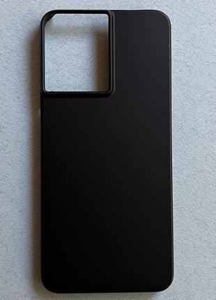 Oneplus ace 5g чехол (бампер, накладка) чорний, матовий, пластик