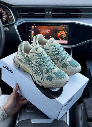 Жіночі кросівки asics gel - kahana 8 new beige mint5 фото