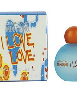 Moschino i love love жіноча мініатюра 4,9 ml