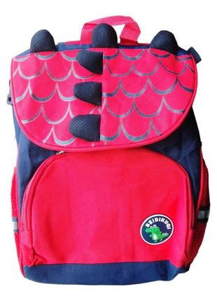 Рюкзак діно червоний