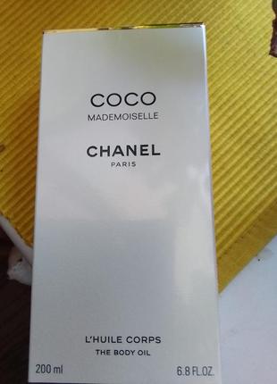 Chanel coco mademoiselle the body oil3 фото